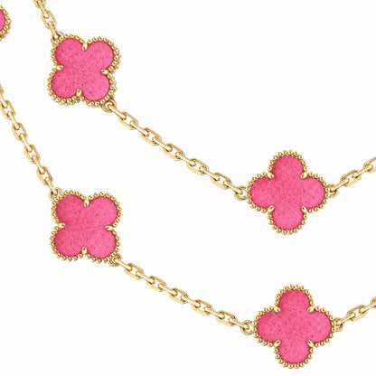 Vintage Alhambra 20 Motif Eternelle Necklace