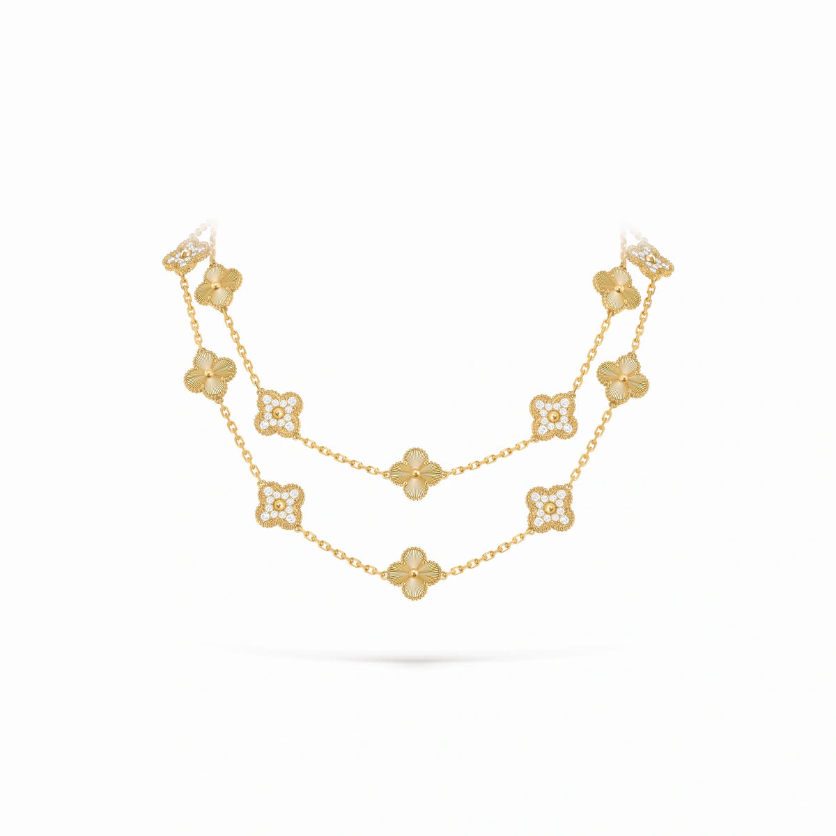 Vintage Alhambra 20 Motif Harmonie Necklace
