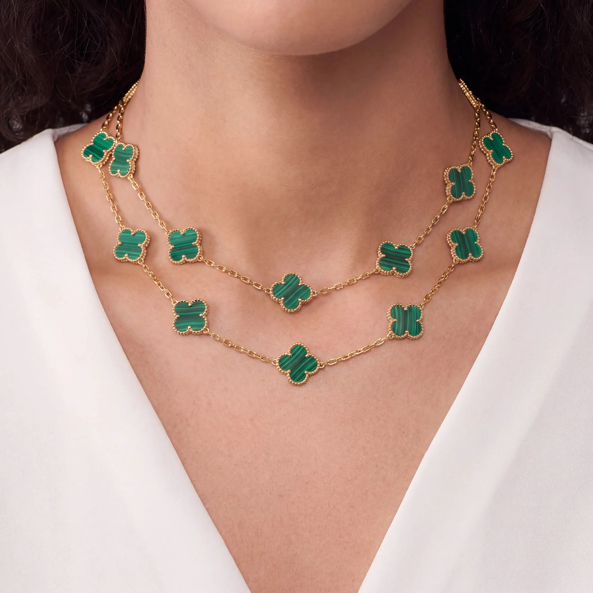 Vintage Alhambra 20 Motif Serenite Necklace