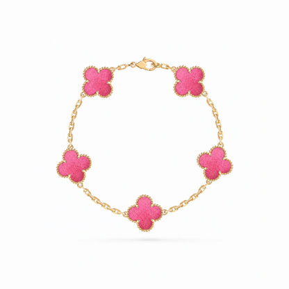 Vintage Alhambra 5 Motif Bracelet