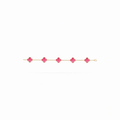 Vintage Alhambra 5 Motif Bracelet