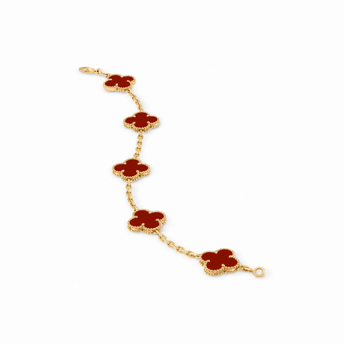 Vintage Alhambra 5 Motif Classic Bracelet