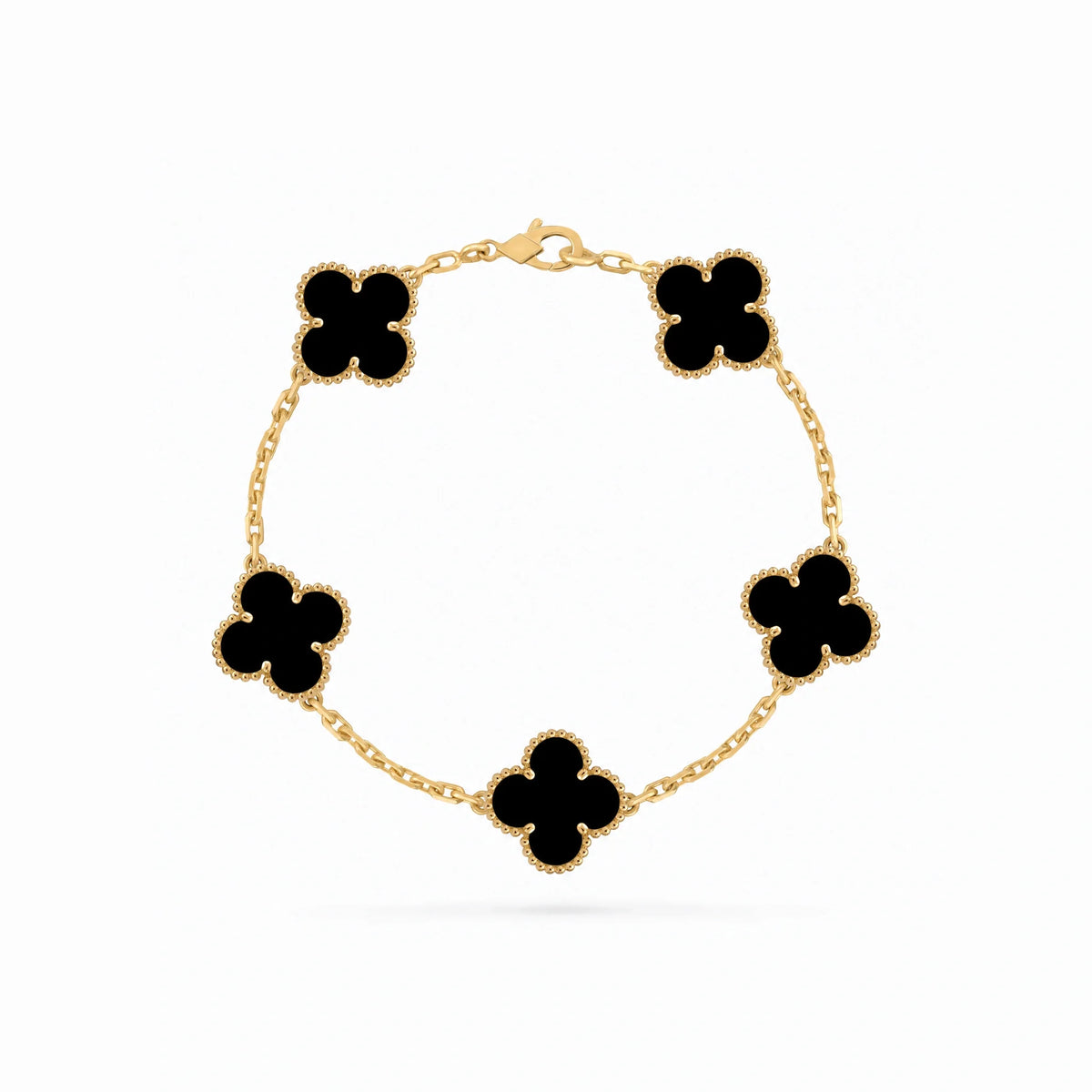 Vintage Alhambra 5 Motif Classic Bracelet
