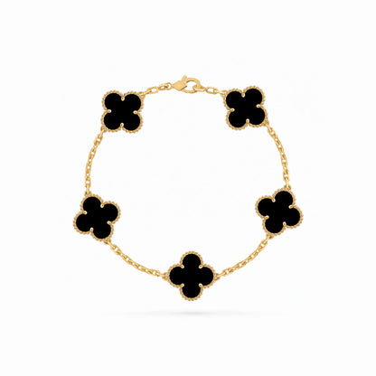 Vintage Alhambra 5 Motif Classic Bracelet