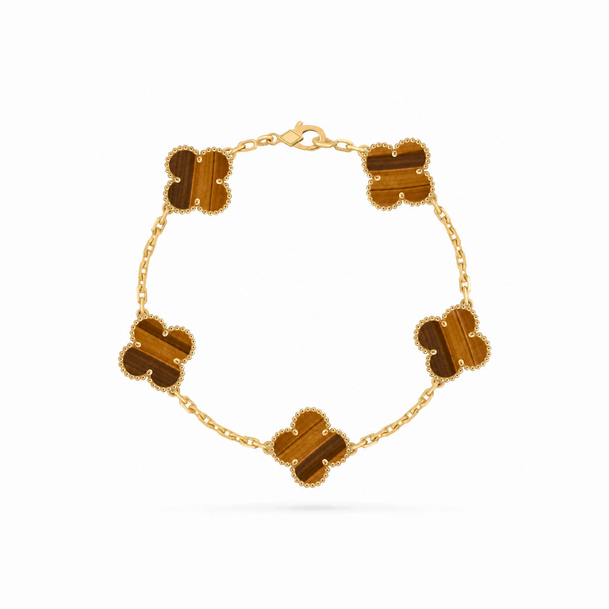 Vintage Alhambra 5 Motif Classic Bracelet