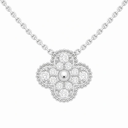 Vintage Alhambra Brillante Pendant Necklace