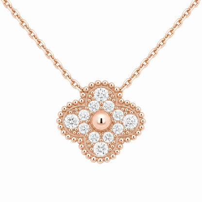 Vintage Alhambra Brillante Pendant Necklace
