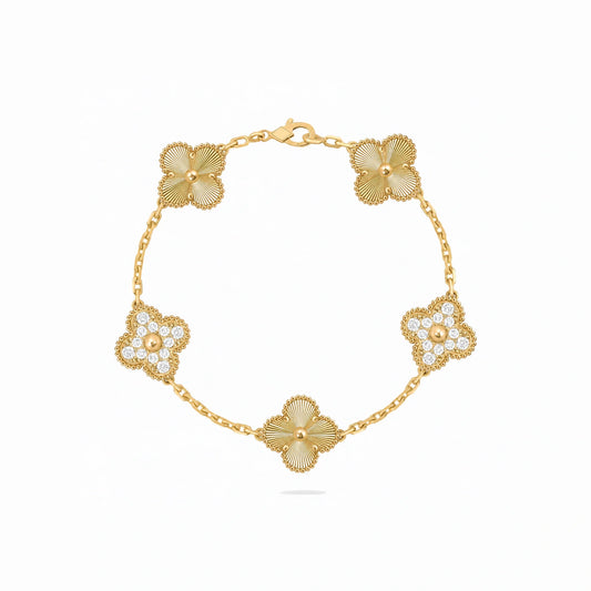 Vintage Alhambra Celeste Bracelet