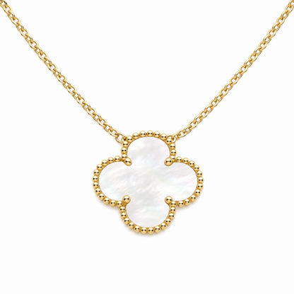 Vintage Alhambra Nacrelle Pendant Necklace