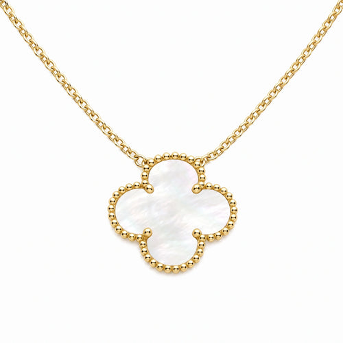 Vintage Alhambra Nacrelle Pendant Necklace
