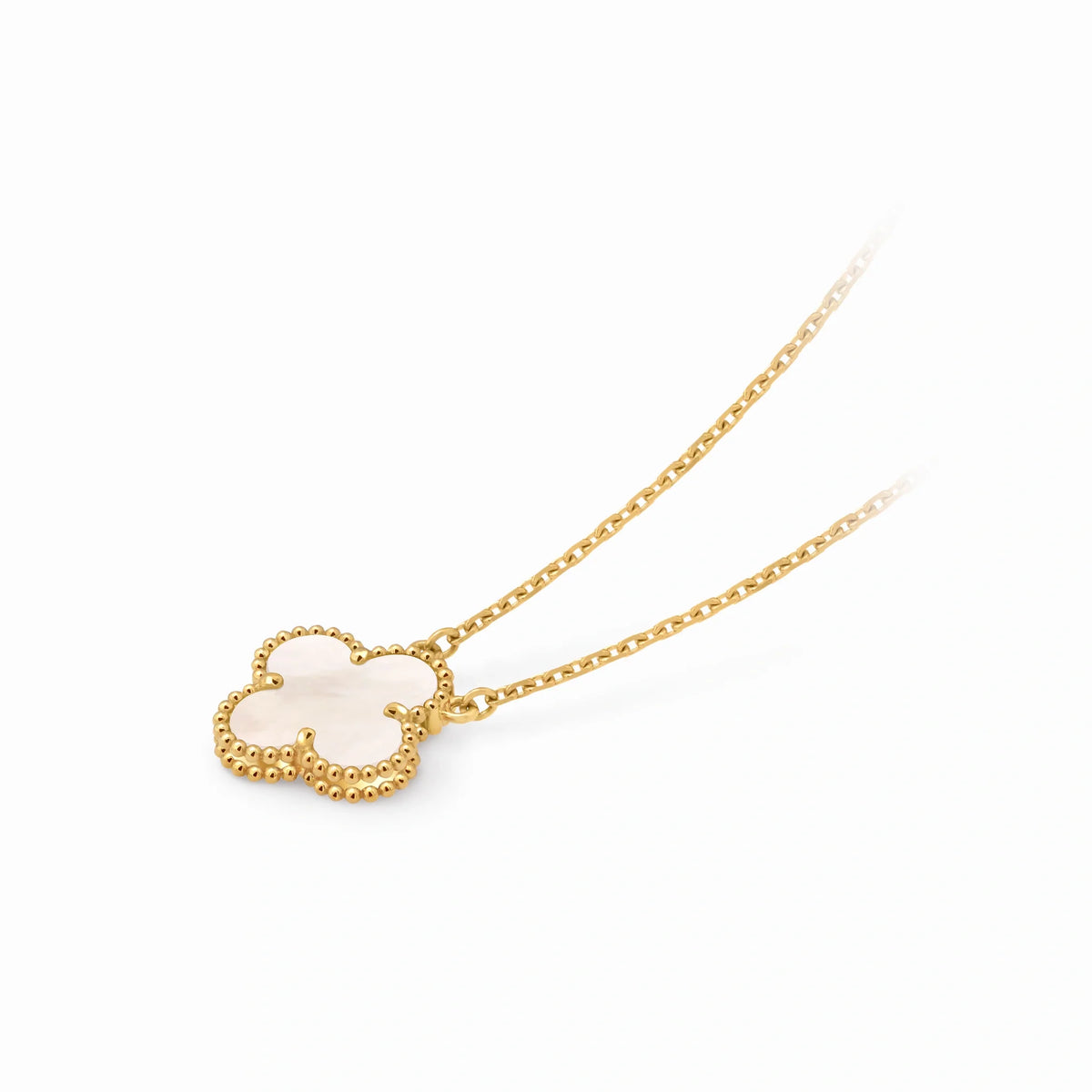Vintage Alhambra Nacrelle Pendant Necklace