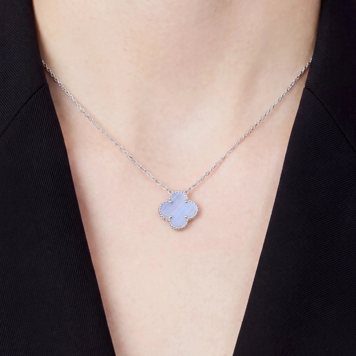 Vintage Alhambra Perline Pendant Necklace