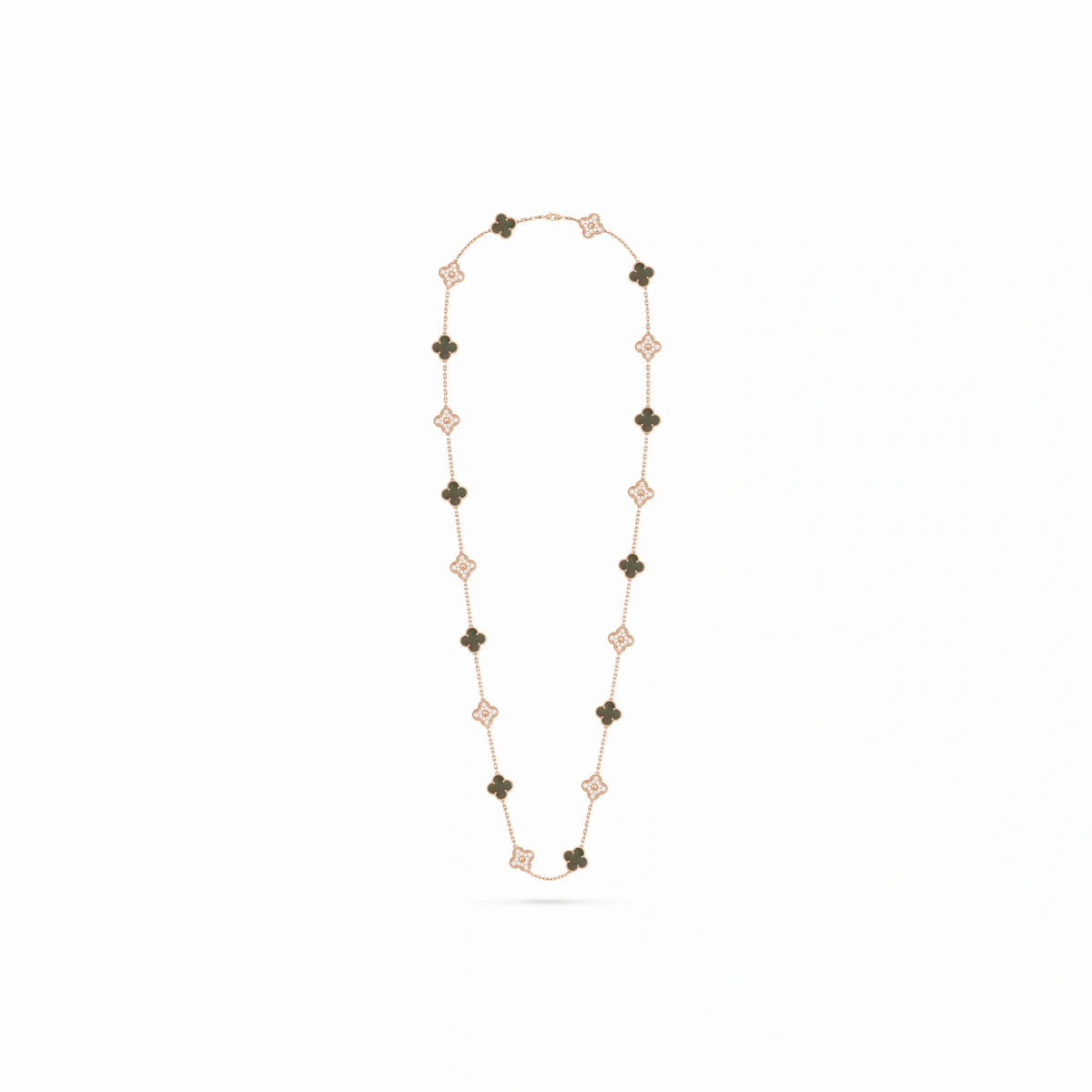 Vintage Alhambra Verdelis 20 Motif Necklace